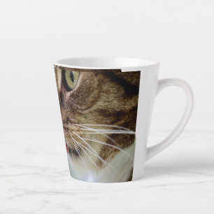 Niedliche realistische Katzen-Gesicht-Kaffeetasse Milchtasse
