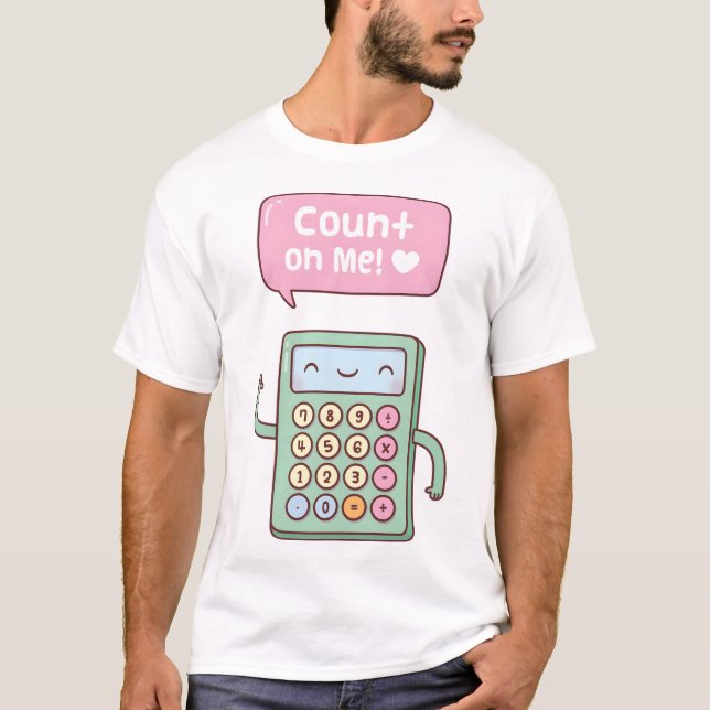 Niedliche Rechenleistung T-Shirt (Vorderseite)
