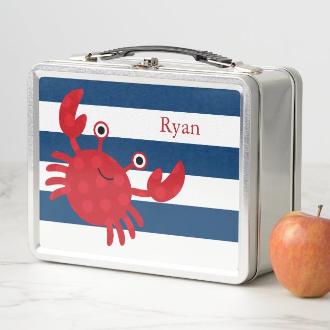 Niedliche Red Crab Lunch Box (Beispiel)