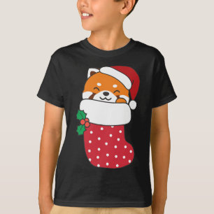 Niedliche Red Pandas zu Weihnachten Strümpfe für C T-Shirt