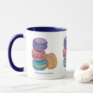 Niedliche Regenbogenfarben Tasse