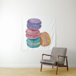 Niedliche Regenbogenfarben Wandteppich