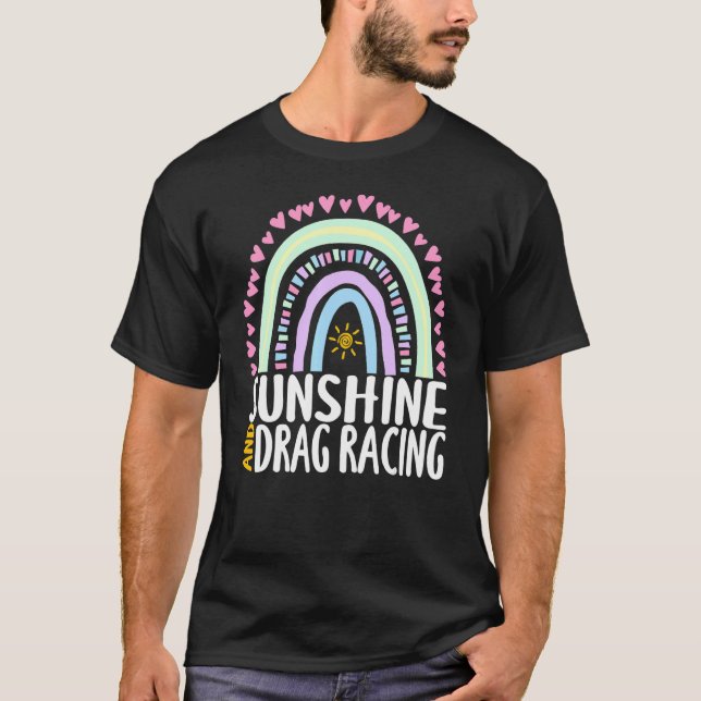 Niedliche Regenbogengrafie-Wome, Sunshine und Drag T-Shirt (Vorderseite)
