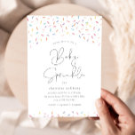Niedliche Regenbogensprinkles Baby Sprinkle Dusche Einladung<br><div class="desc">Niedliche Regenbogensprinkles Baby Sprinkle Dusche Einladung.</div>