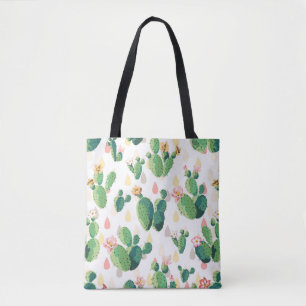 Niedliche reizende Kaktussucculent-Tasche
