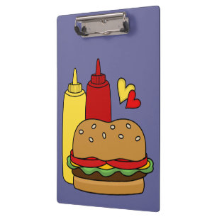 Niedliche Restaurant Style Zwischenablage Klemmbrett