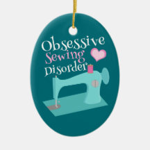 Niedliche Retro Nähmaschine-Näherin