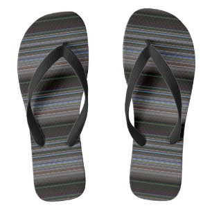 Niedliche Retro-Streifen Flip Flops