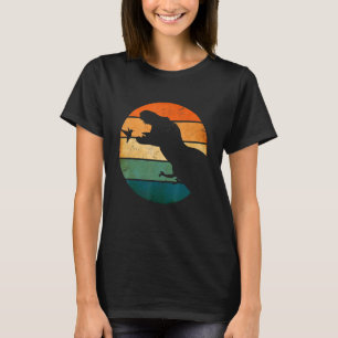 Niedliche Retro Vintag Trex Rex Vogeldesign T-Shirt