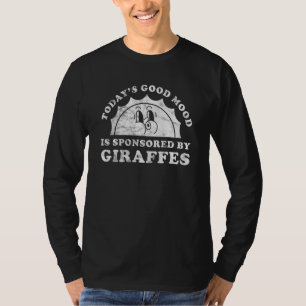 Niedliche Retro-Vintage Giraffen oder Giraffen T-Shirt