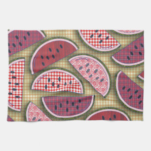 Niedliche Retro Wassermelonen Handtuch
