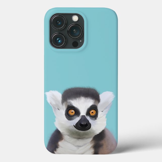 Niedliche Ringschneegesicht Case-Mate iPhone Hülle (Rückseite)