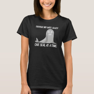 Niedliche Robbe für Männer Väter Jungen Seelöwe Zo T-Shirt