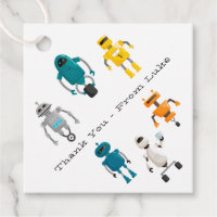 Niedliche Roboter Droids Geburtstag Vielen Dank, d