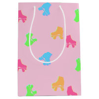 Niedliche Roller Skate Derby Pattern Pink