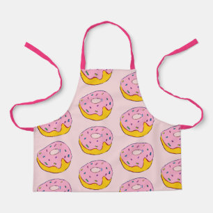 Niedliche Rosa Donuts für Jummy Schürze