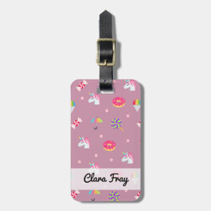 niedliche rosa emoji gepäckanhänger