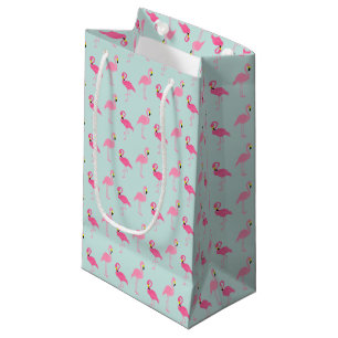 Niedliche rosa Flamingos Kleine Geschenktüte