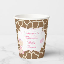 Niedliche Rosa Giraffe Kinderdusche
