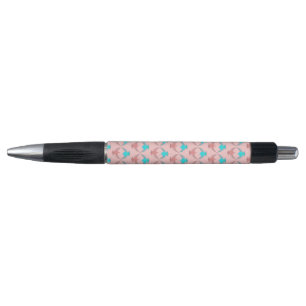 Niedliche Rosa und Blaue Liebesvögel Kugelschreiber
