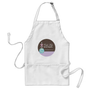 Niedliche Rosa-und Brown-Kuchen-Bäckerei-Schürze Schürze
