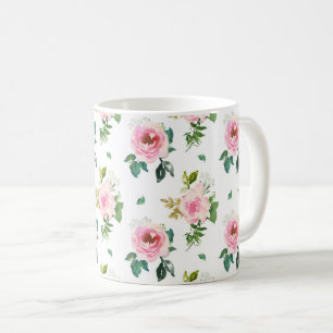 Niedliche Rosen Kaffeetasse