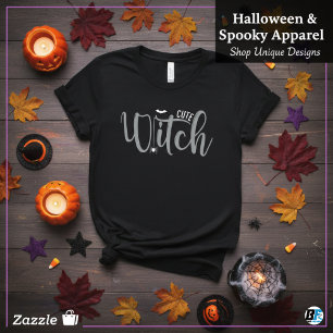 Niedliche Rotzunge Schwarz und Weiße Halloween T-Shirt