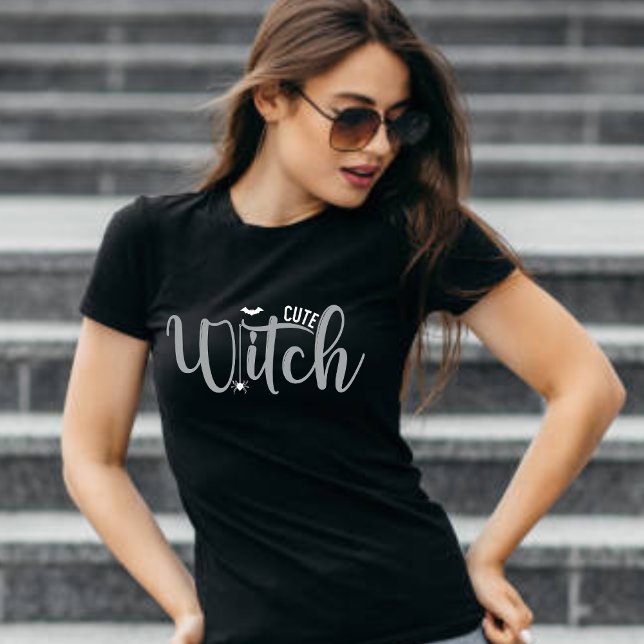 Niedliche Rotzunge Schwarz und Weiße Halloween T-Shirt (Von Creator hochgeladen)