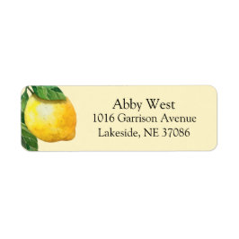 Niedliche Rücksendeadresse