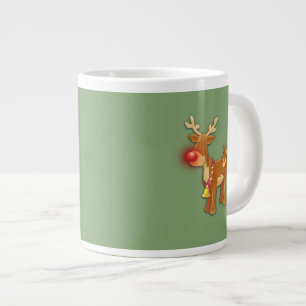 Niedliche Rudolf Rudolf Rentier Tasse