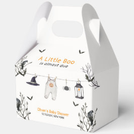 Niedliche Rustikale Kleine Boo Clothesline Babydus Geschenkschachtel