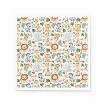 Niedliche Safari-Tiere