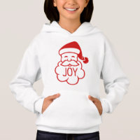 Niedliche Sankt stellen den Hoodie des