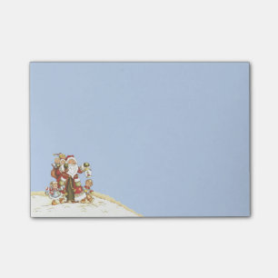 Niedliche Sanktvolkskunst scherzt Post-it Klebezettel