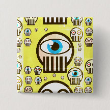 Niedliche Schädel- u. alienschädel entwerfen auf