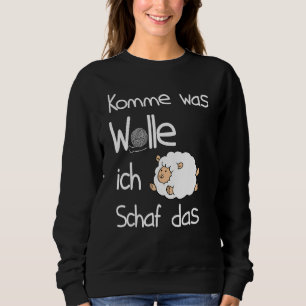 Niedliche Schafe Frauen Sweet Idea Wool Sheep Sweatshirt