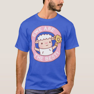 Niedliche Schafschaf ist der beste Puffsack T-Shirt