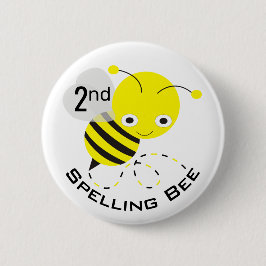 Niedliche Schaltfläche "2nd Place Rechtschreibprüf Button
