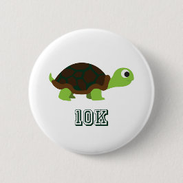 Niedliche Schildkröte 10K Button