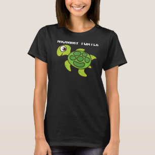 Niedliche Schildkröte für Frauen Mama Schildkröte T-Shirt