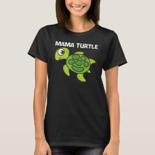 Niedliche Schildkröte für Frauen Mama Schildkröte T-Shirt