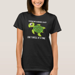 Niedliche Schildkröte Für Frauen Mutter Meeresschi T-Shirt