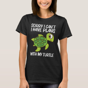 Niedliche Schildkröte für Männer Schildkrötenlebew T-Shirt
