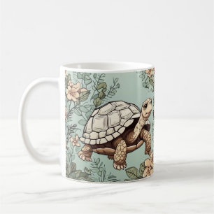Niedliche Schildkröte Kaffeetasse