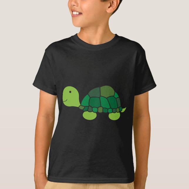 Niedliche Schildkröte T-Shirt (Vorderseite)