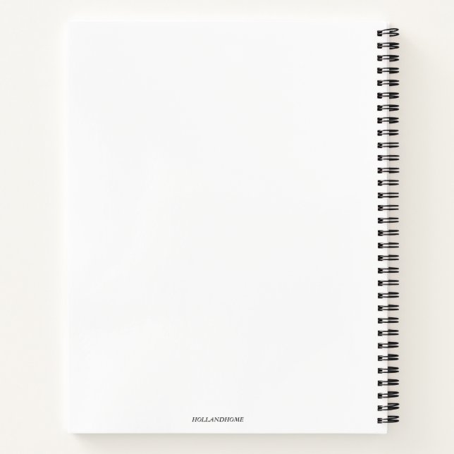 ☂️ | Niedliche SchirmGirl-Note Notizbuch (Rückseite)