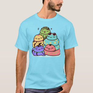niedliche Schlafschlange T-Shirt