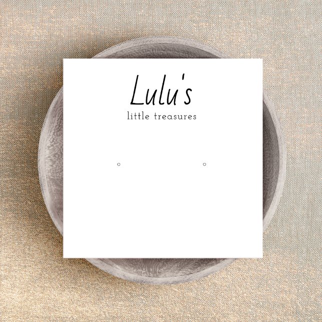 Niedliche schlichte Anzeige mit weißem Stuhlkopf (Von Creator hochgeladen)