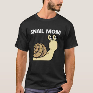 Niedliche Schnecke für Mama Muttersee Süßwasser Sn T-Shirt
