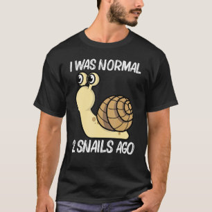 Niedliche Schnecke für Männer Süßwasserjacke T-Shirt